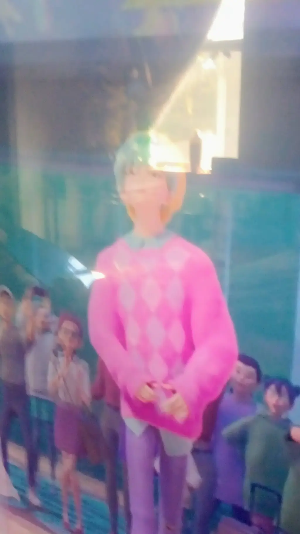 ai character: baby saja  background