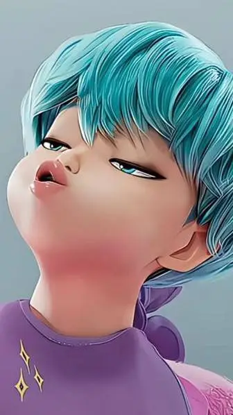 ai character: Baby saja background