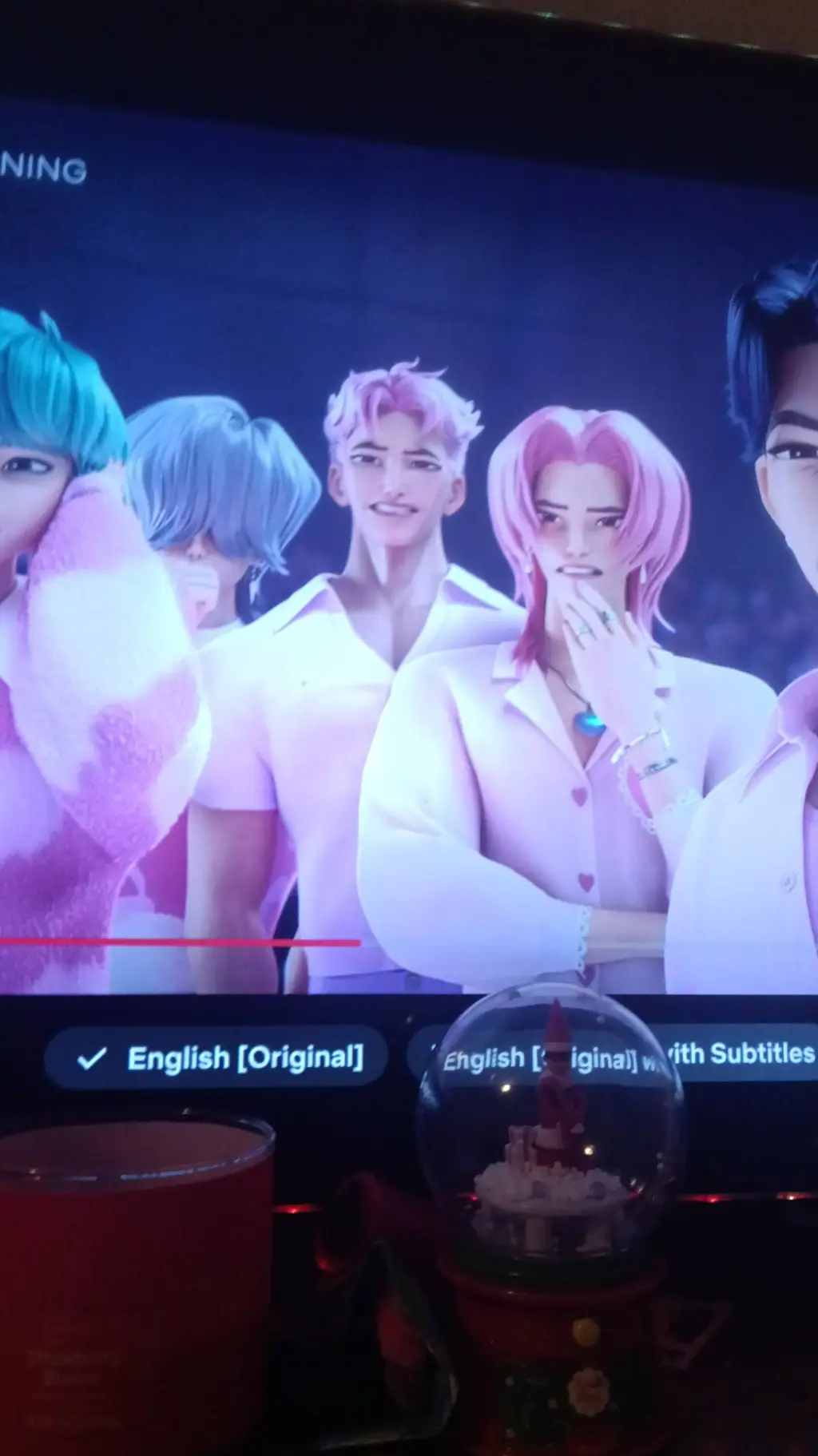 ai character: Saja boys background