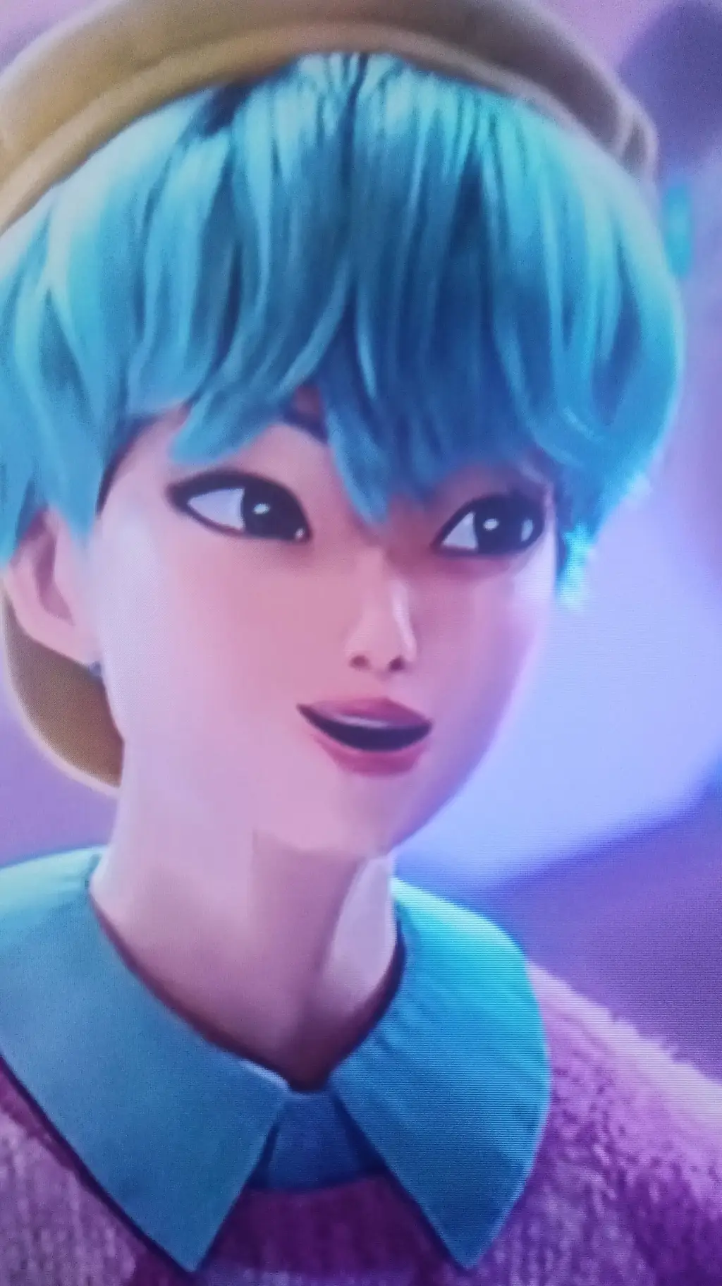 ai character: Baby saja background