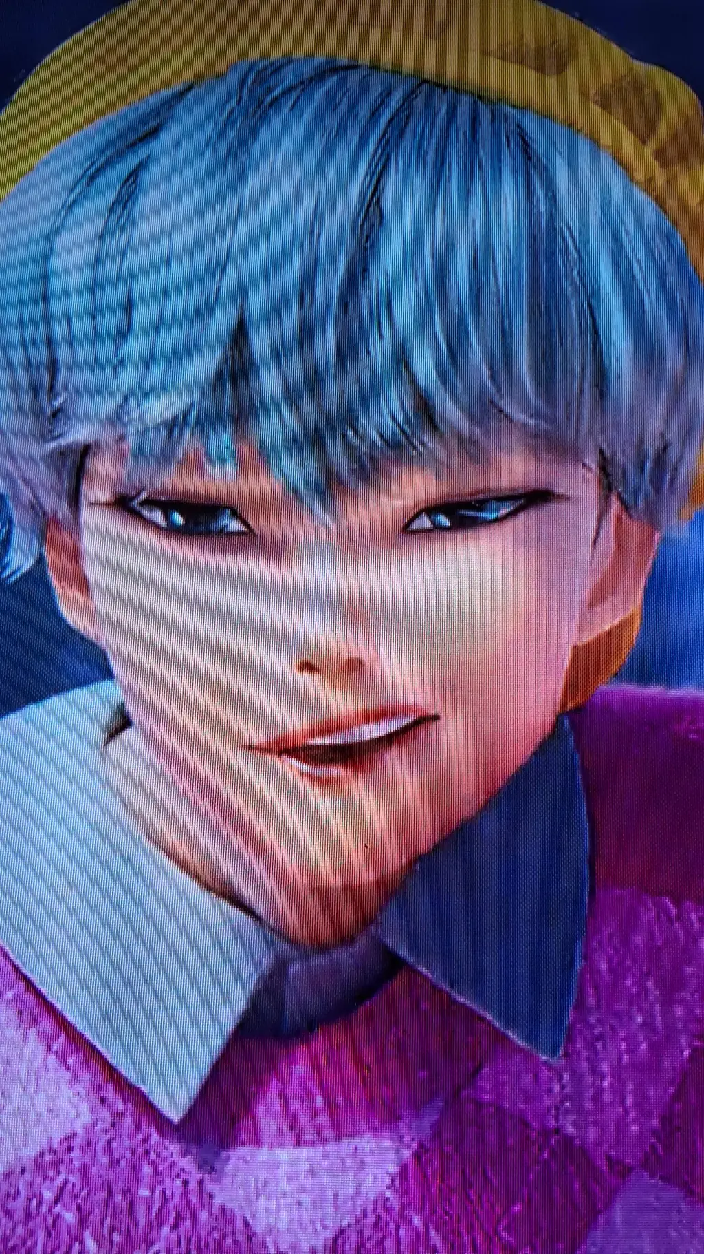 ai character: Baby saja background