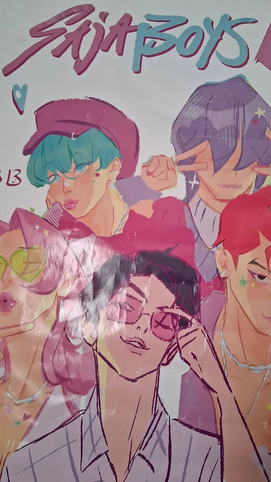 ai character: Saja boys  background