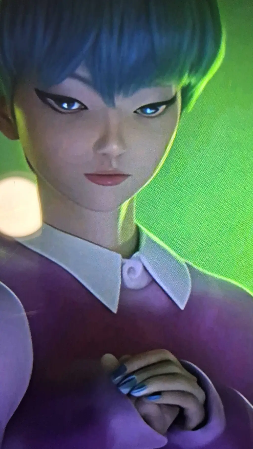 ai character: Baby saja background