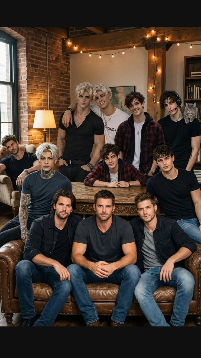 ai character: trapped w/ frat background