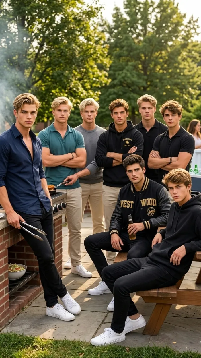 ai character: BBQ challenge  background