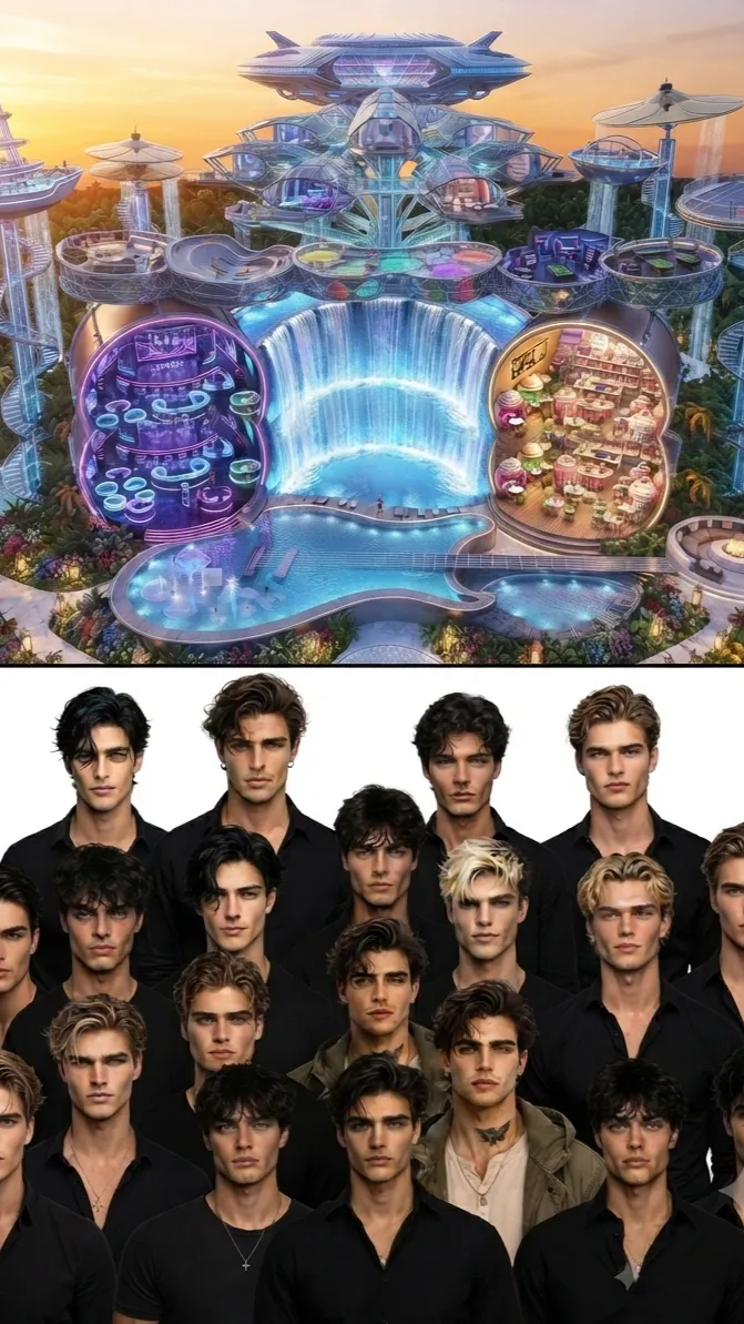 ai character: Ultimate resort background