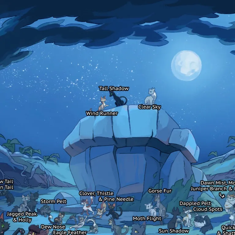 chat with ai character: Warrior Cats