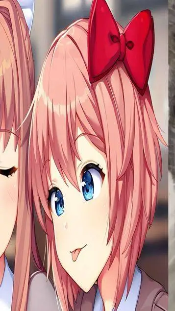 ai character: Sayori... background