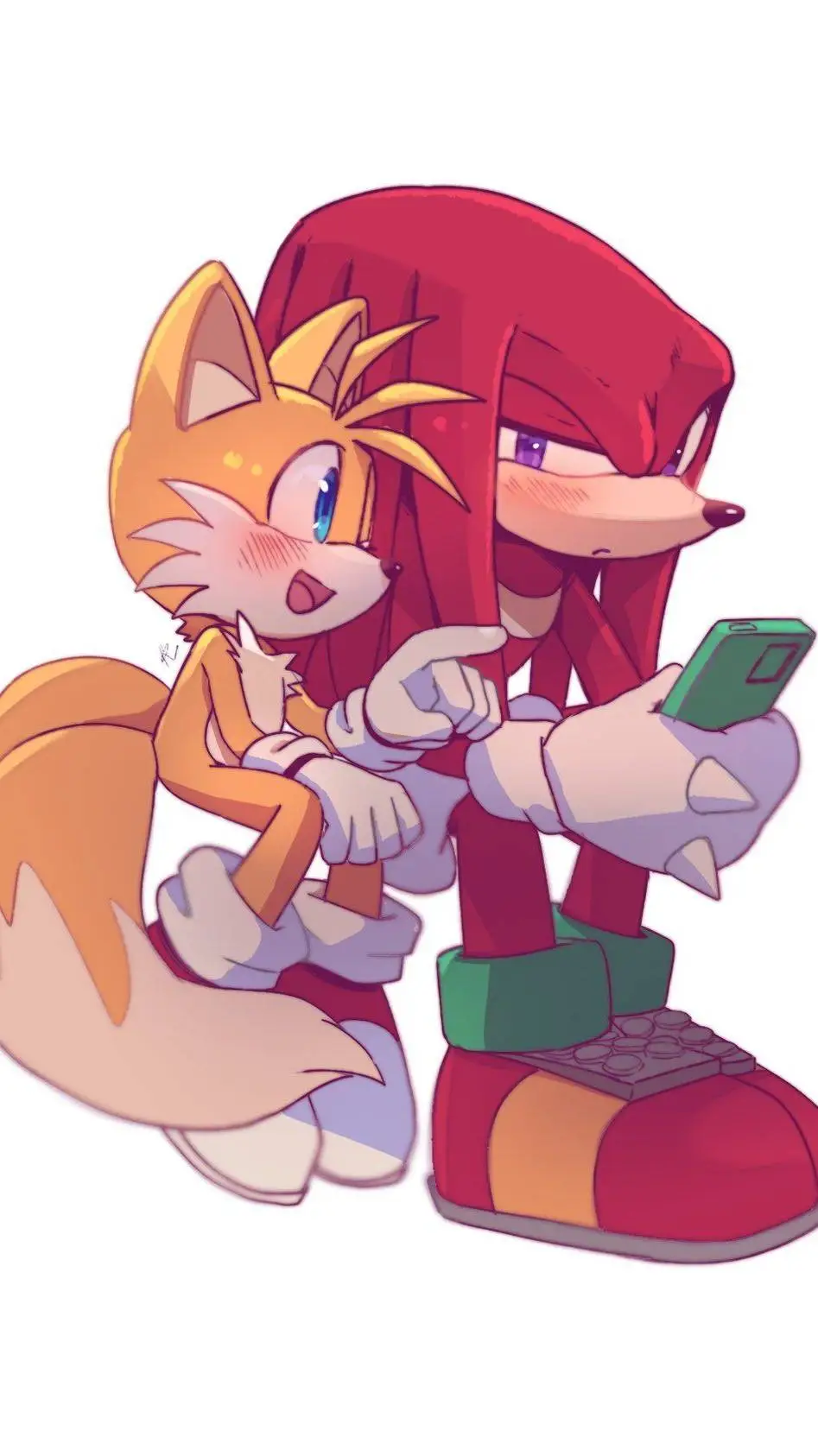 ai character: Knuxails background