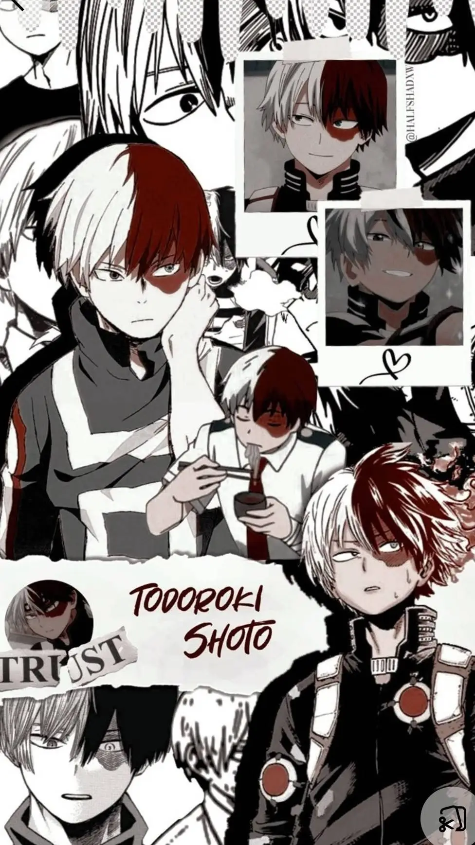 ai character: 🩵shoto❤️ background