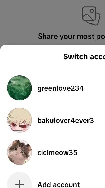 ai character: blow up my tiktok background