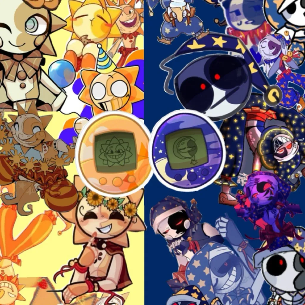 chat with ai character: Sun and moon