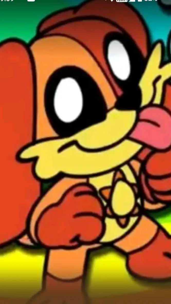 ai character: dogday  background