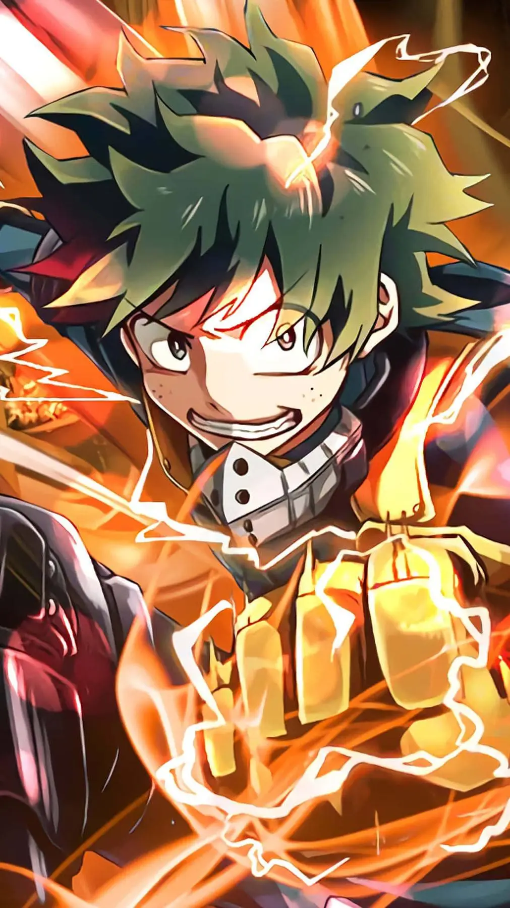 ai character: Izuku Midoryia~ background