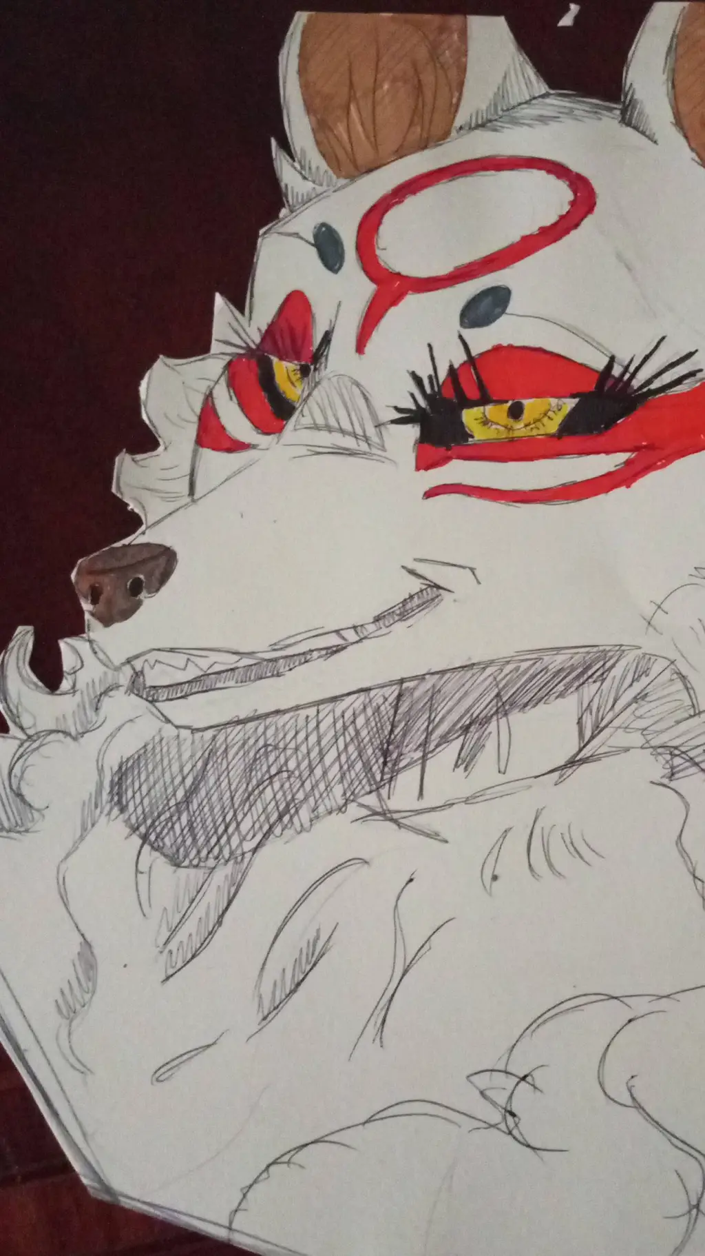 ai character: Amaterasu background