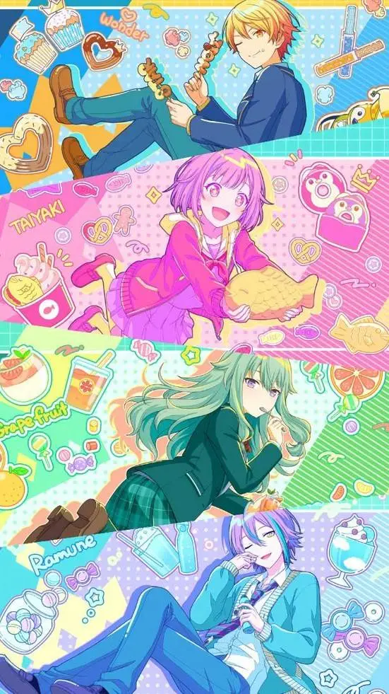 ai character: WxS background