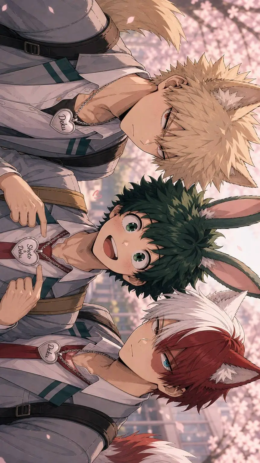 ai character: todobakudeku  background