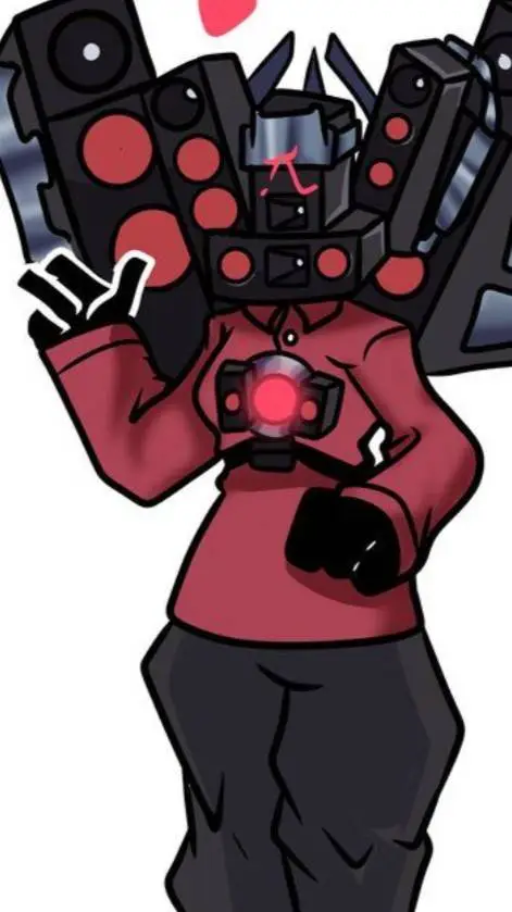 ai character: Titan speakerwoman background