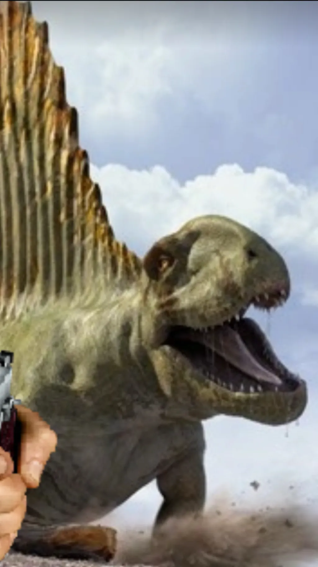 ai character: Dimetrodon background