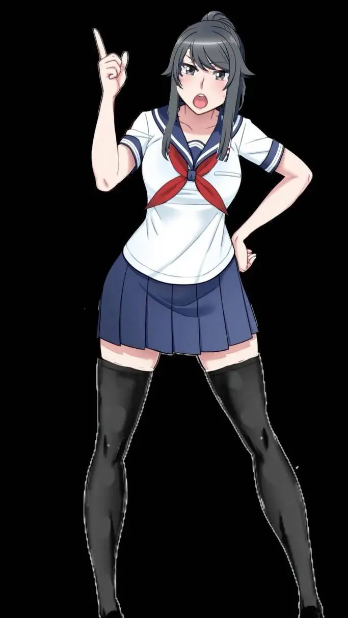 ai character: yandere chan  background