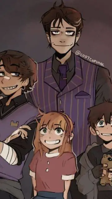 ai character: Afton fam background