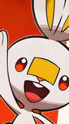 ai character: Scorbunny background