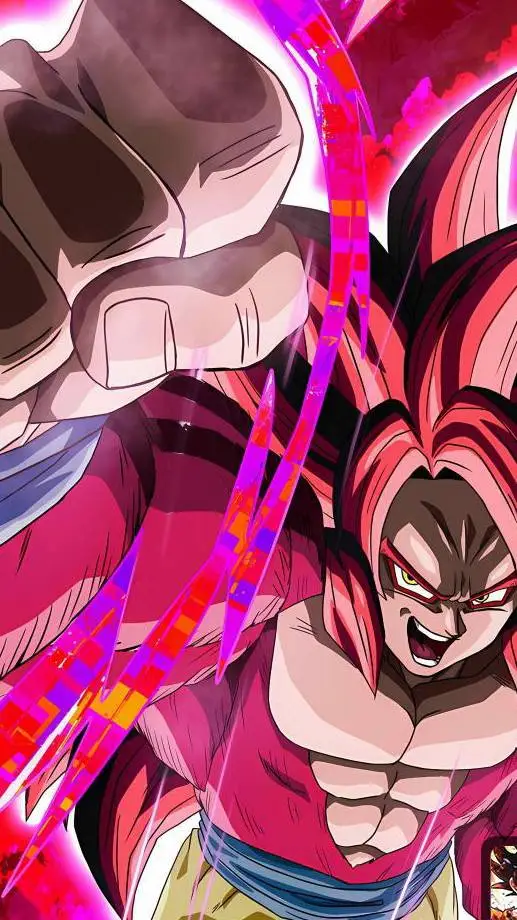 ai character: SSJ4 Goku background
