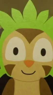 ai character: Chespin-STARTERS  background