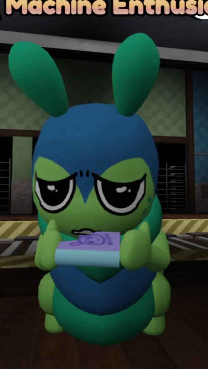 ai character: I’m Srry background