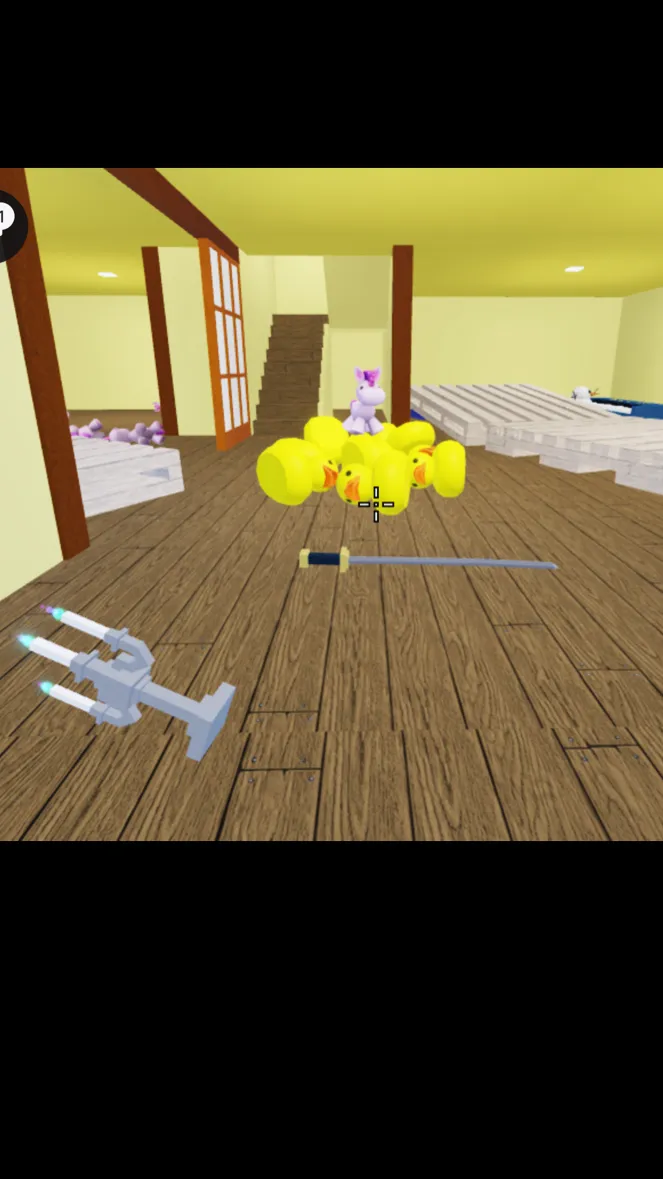 ai character: Pony and duck war background