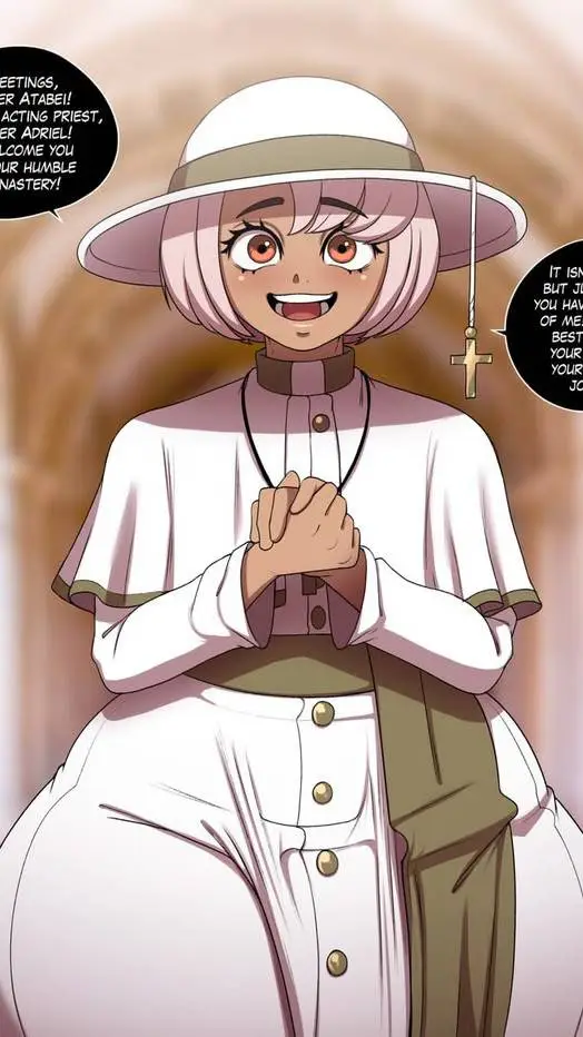 ai character: father adriel  background