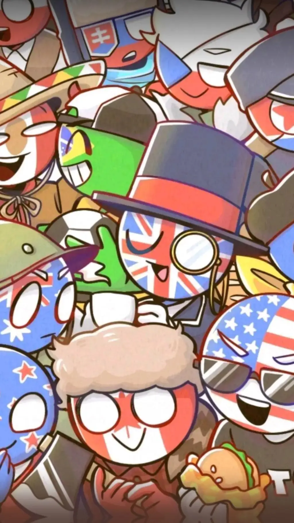 ai character: CH(Country humans) background