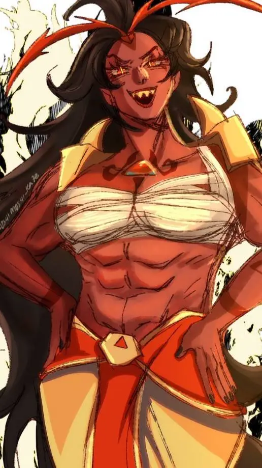 ai character: burning spice  background