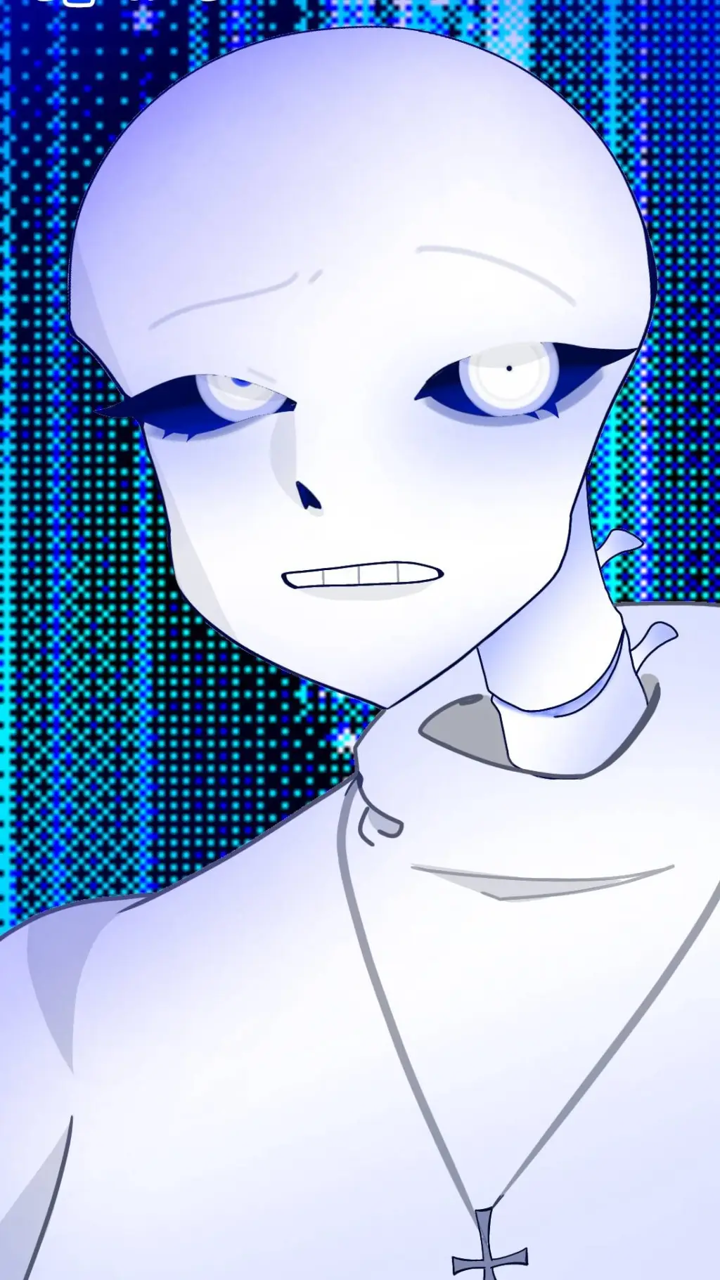 ai character: {BLU3 SANS} background