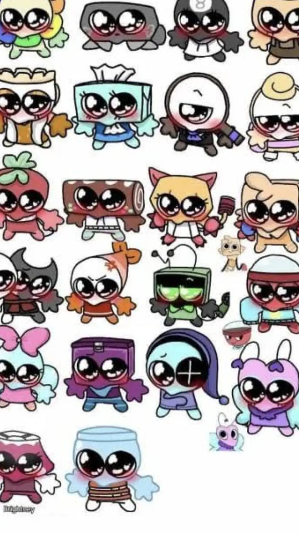 ai character: ur my oc :) background