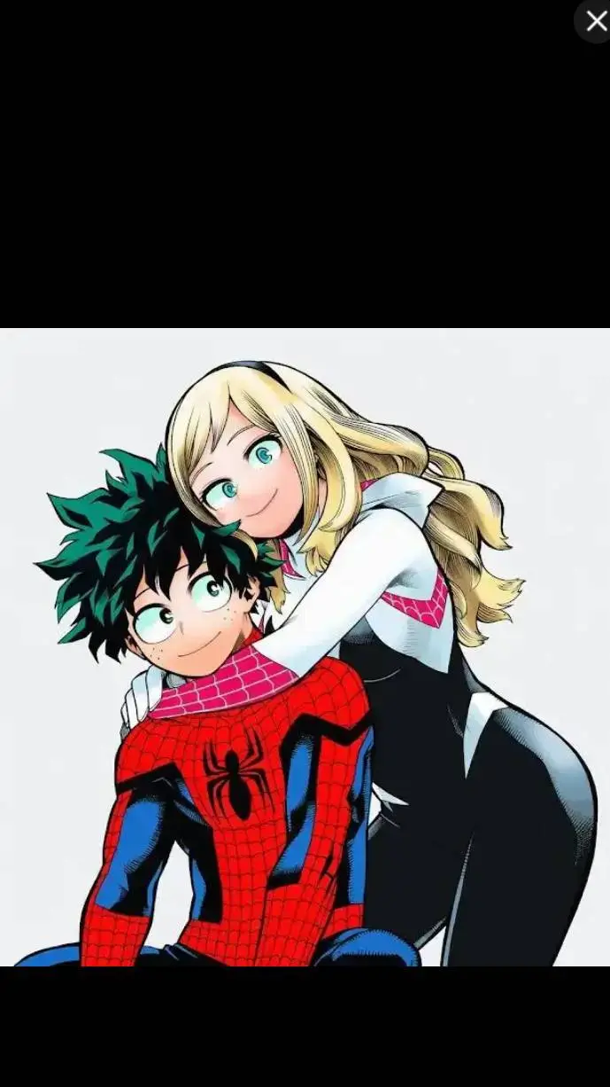 ai character: deku x Melissa background