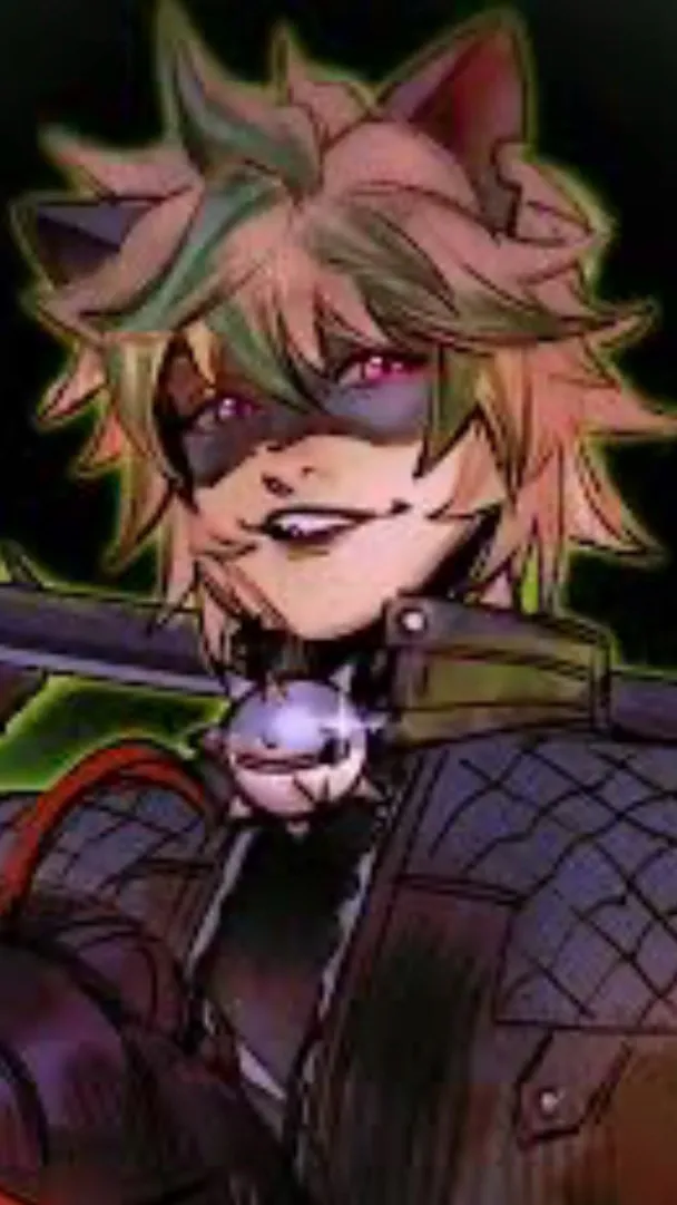 ai character: •Claw NOIR RAWR• background