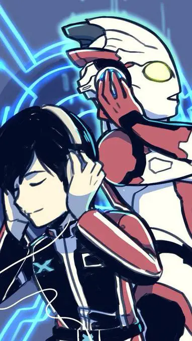 ai character: Daichi and X background