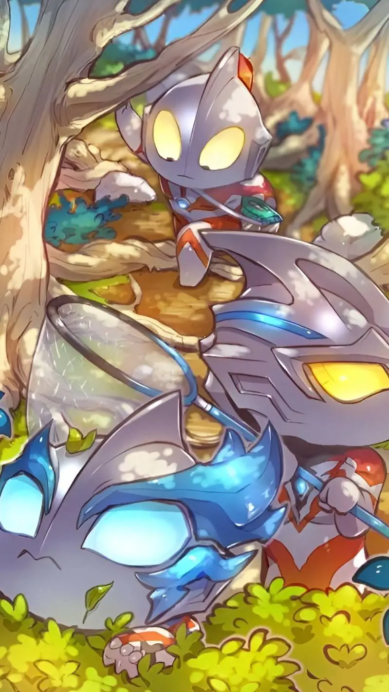 ai character: Chibi ultra background