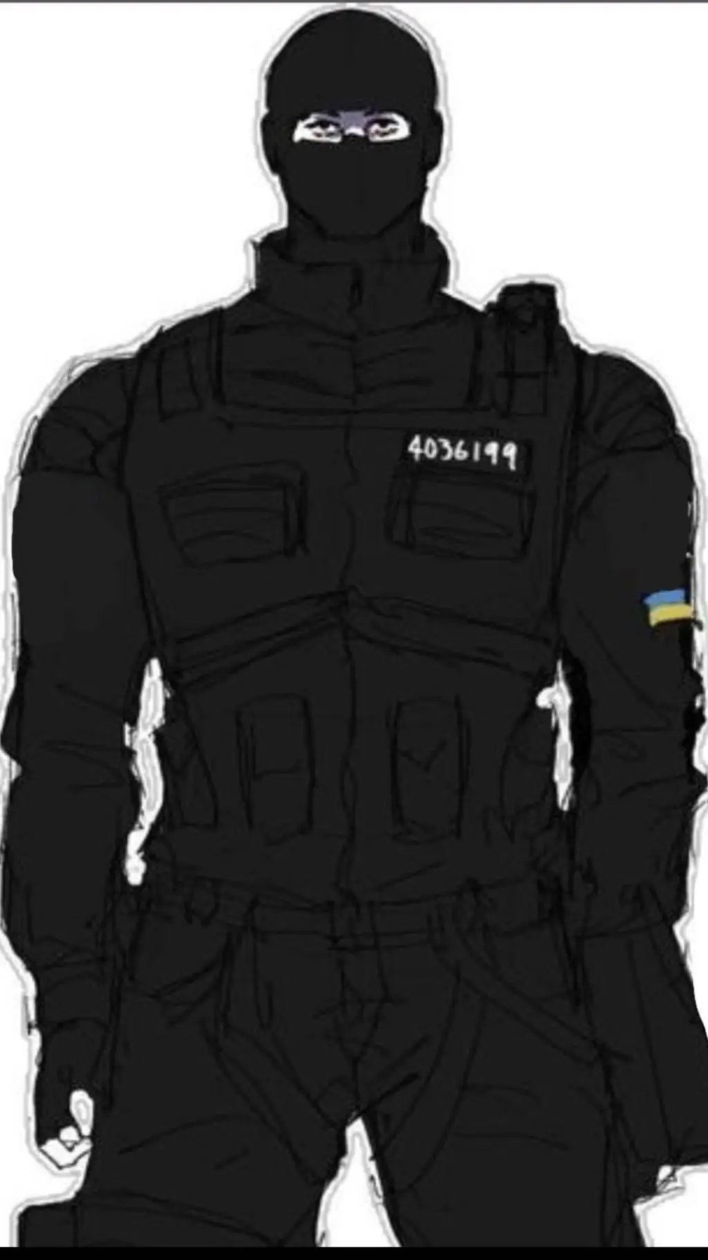 ai character: skull background