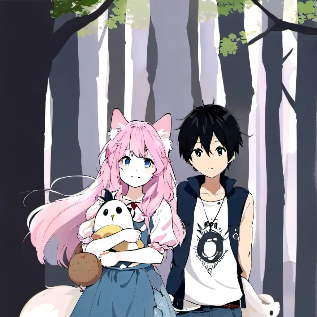 chat with ai character: Furry couple