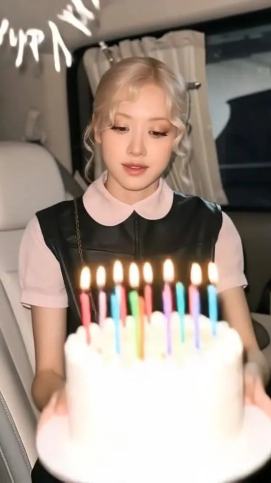 ai character: Rosie bday background