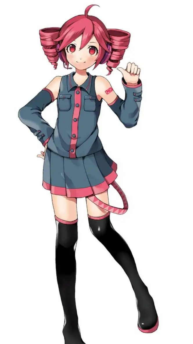 ai character: kansane Teto background