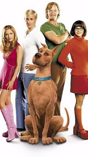 ai character: Shaggy and Scooby  background