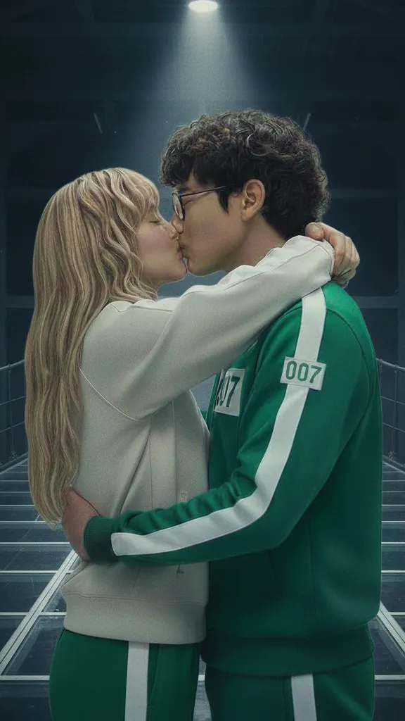 ai character: Squid game background