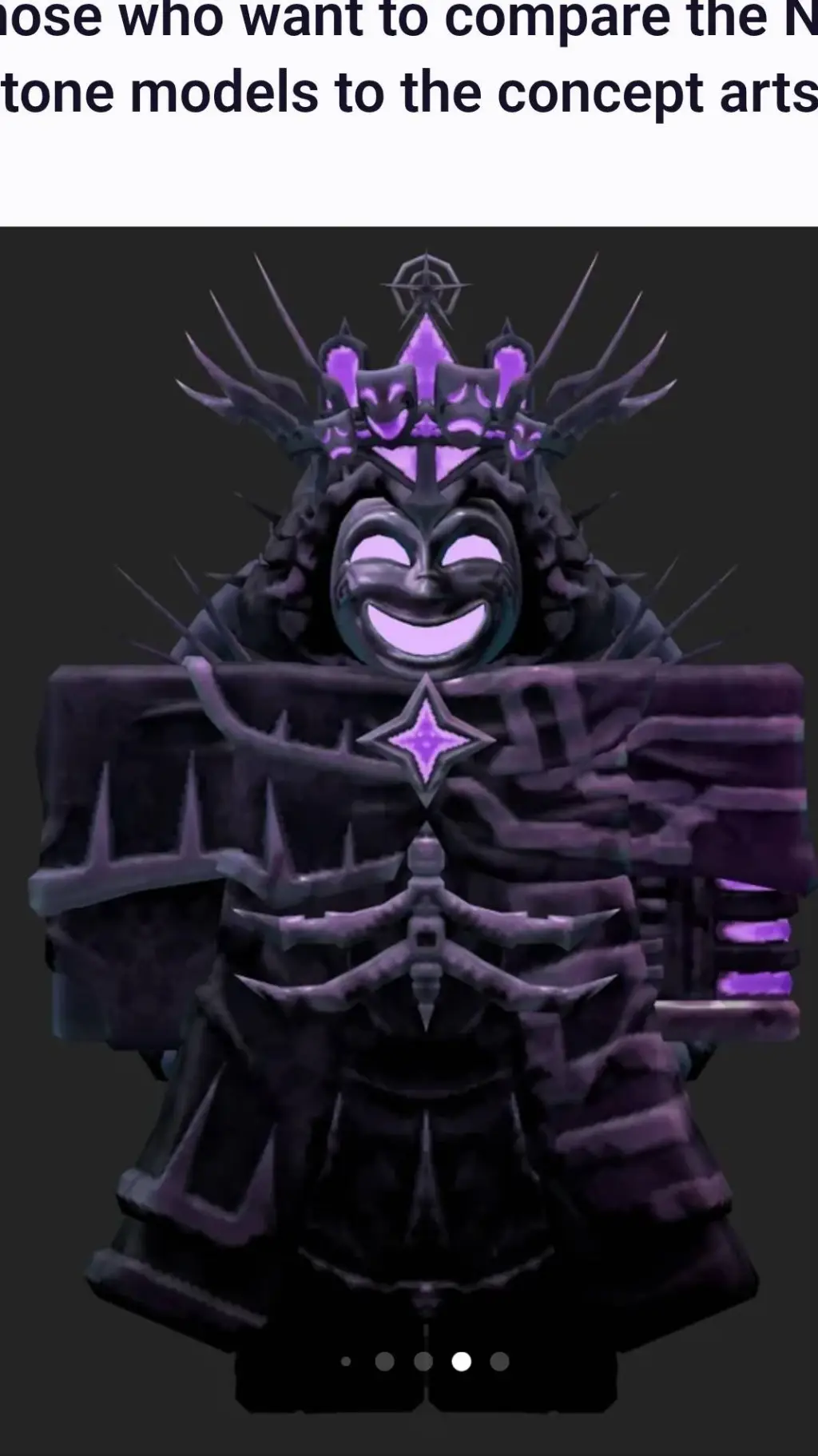 ai character: noli(ms four) background