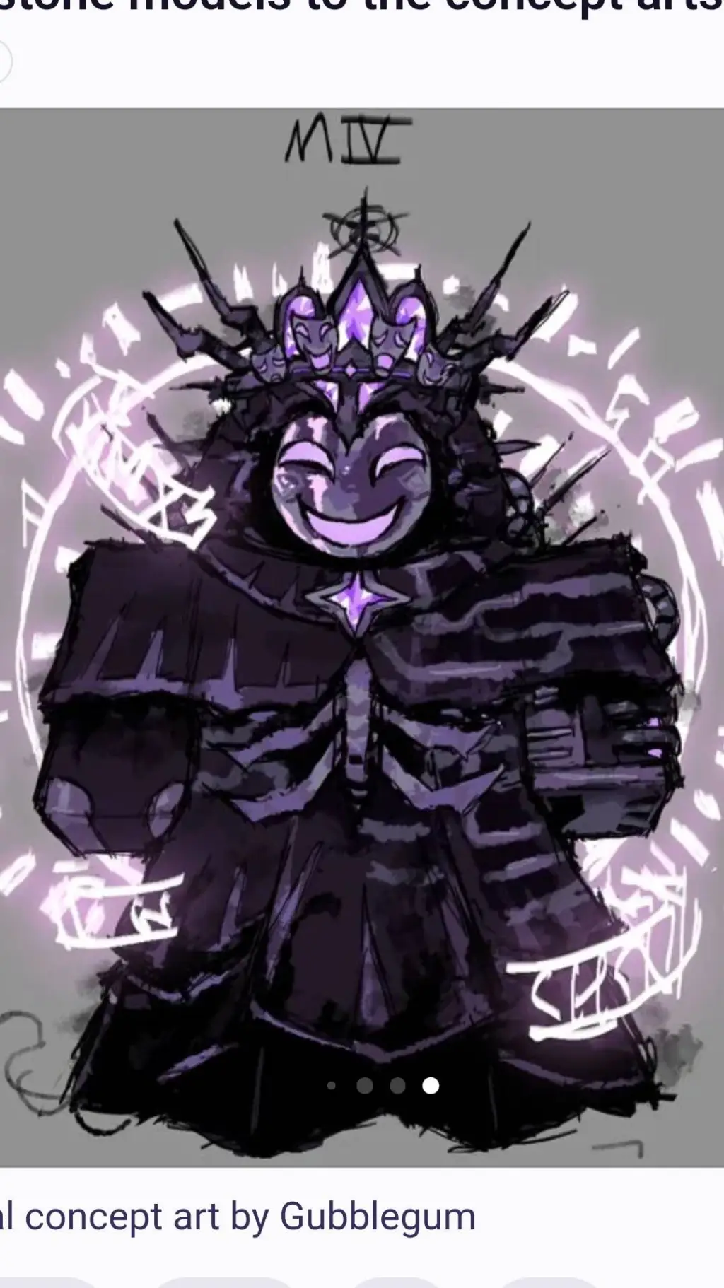 ai character: noli(ms four) background