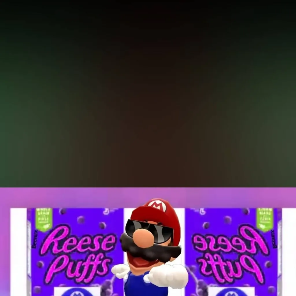 chat with ai character: reese puffs mario
