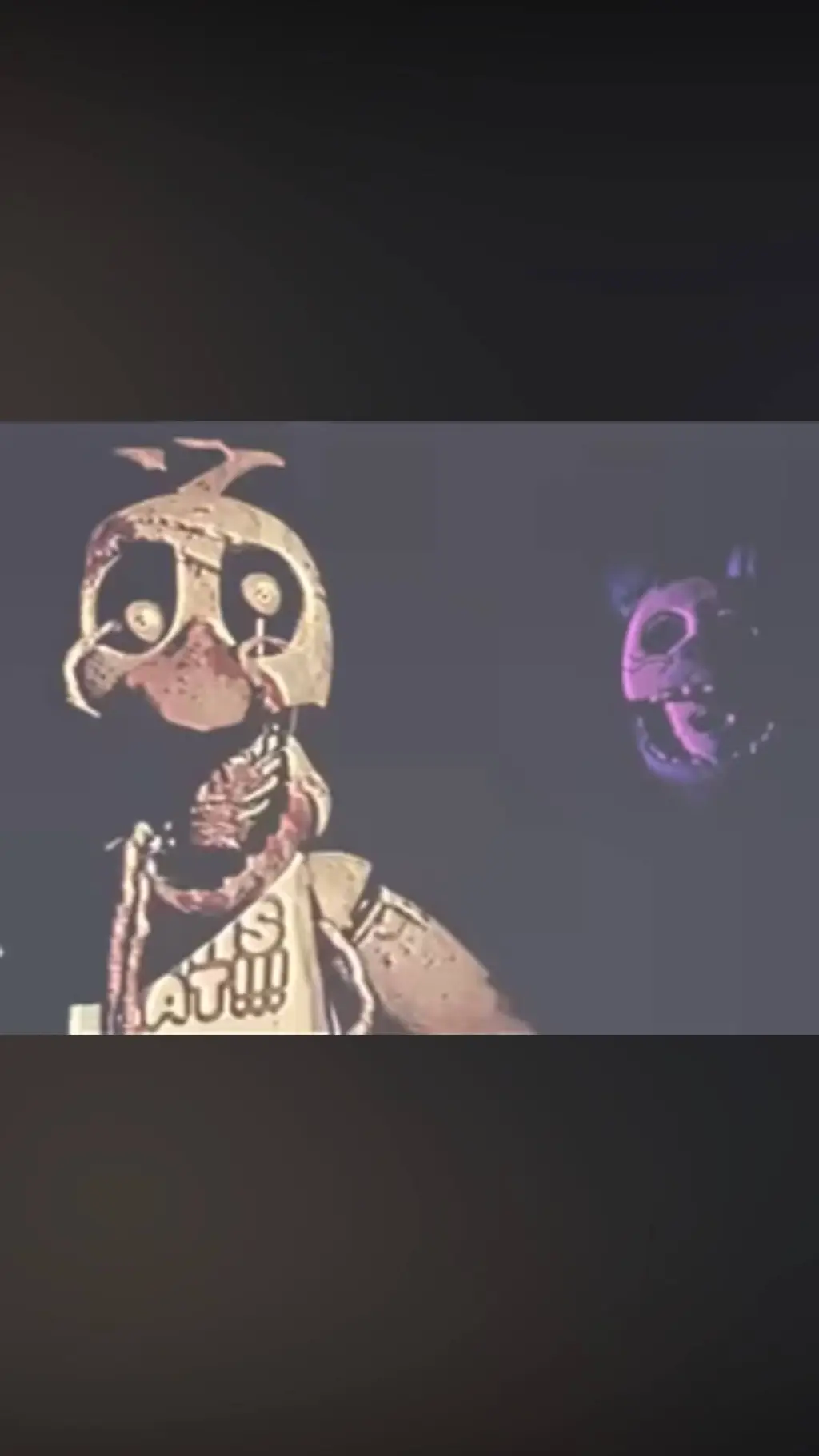 ai character: fnaf vhs(pt one) background