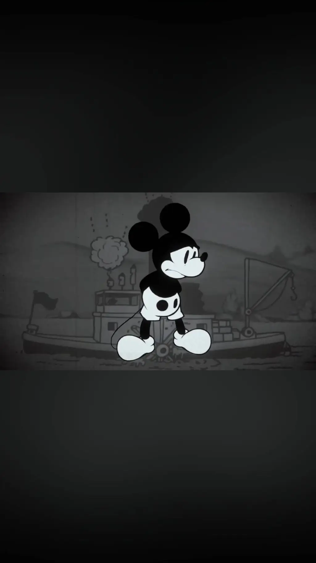 ai character: mickey background